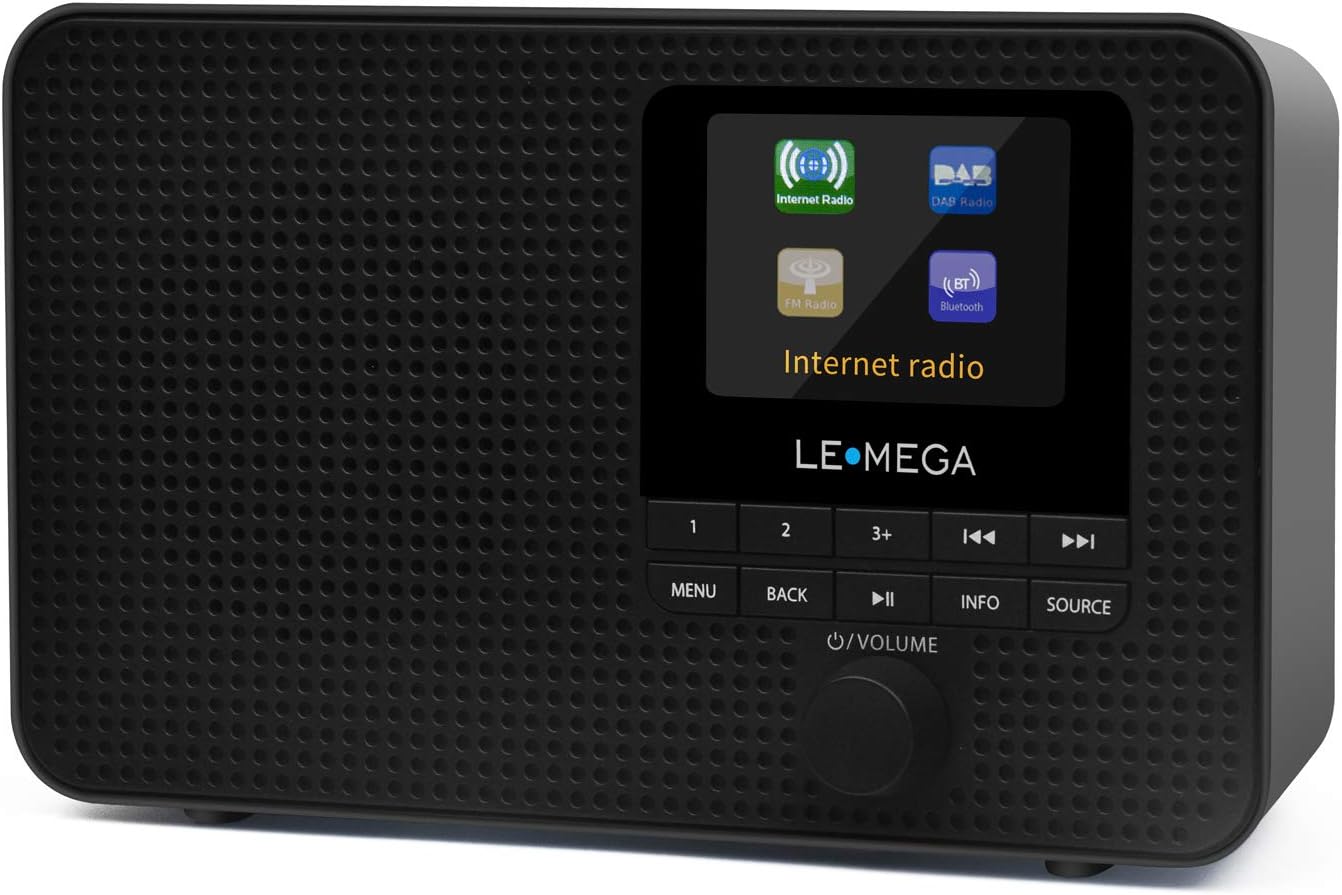 Lemega IR1 Wi‑Fi Internet Radio with DAB/DAB+ & Bluetooth