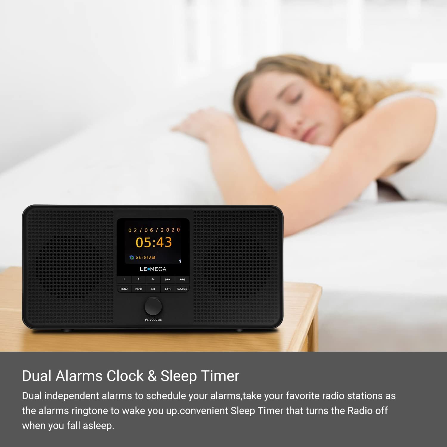 Lemega IR4S Stereo Internet Radio with DAB/DAB+ & Bluetooth