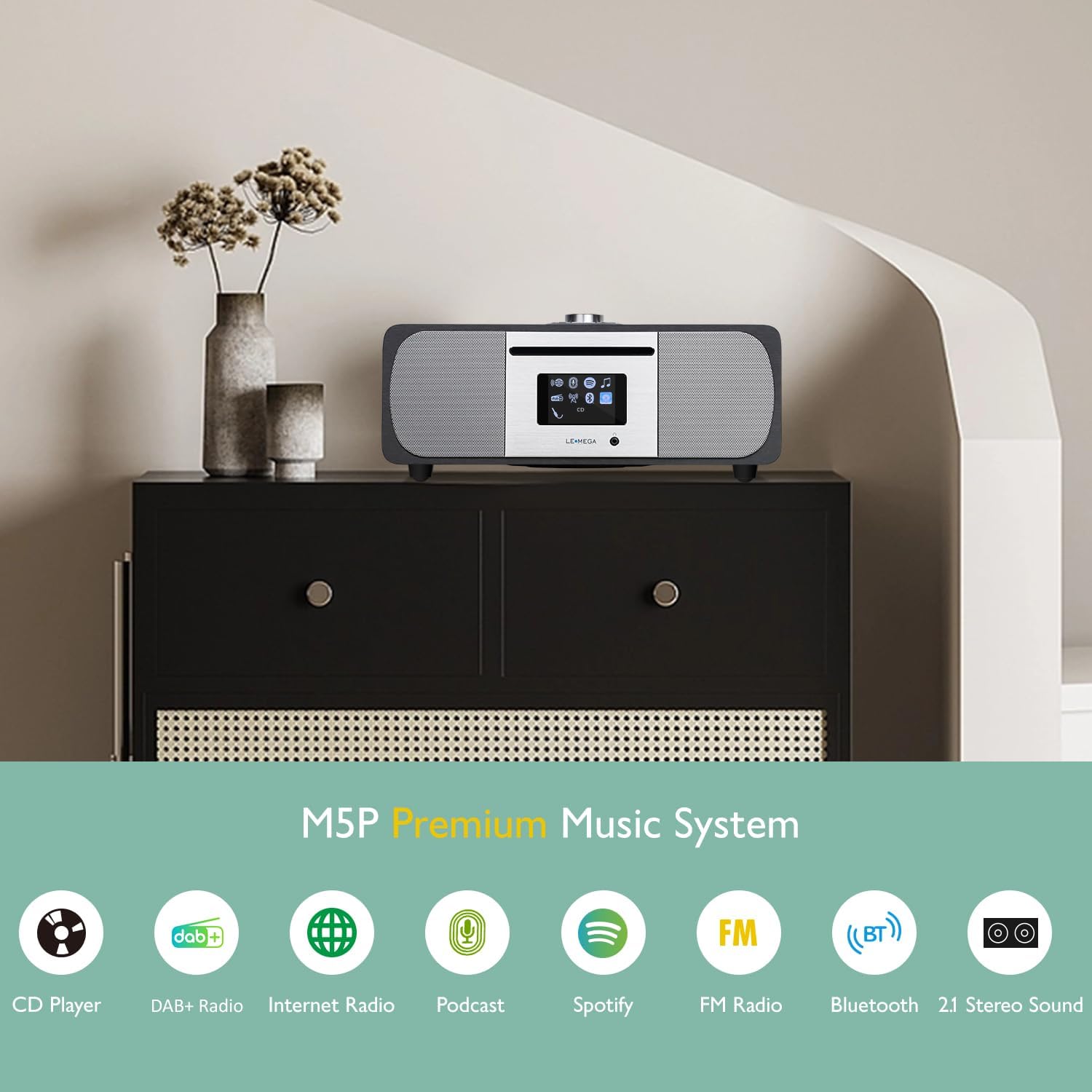 Lemega M5P+ CD & Internet Radio System