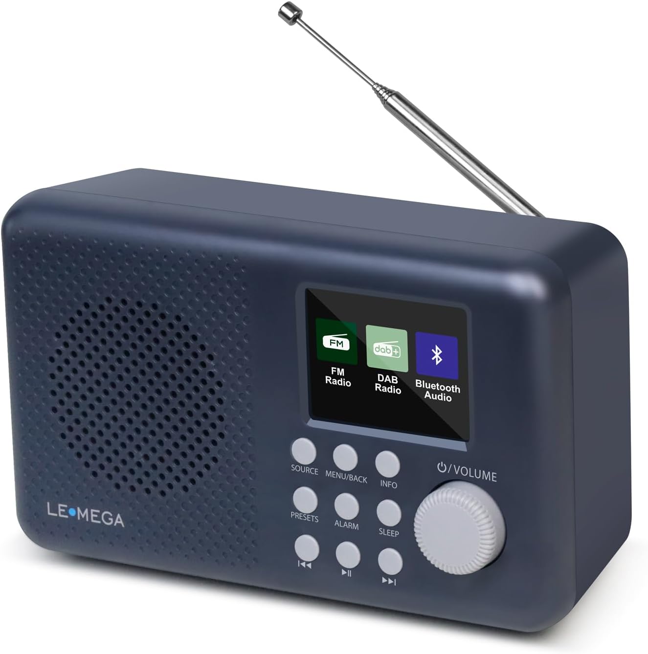 Lemega DR3P Colour Display DAB Radio with Bluetooth