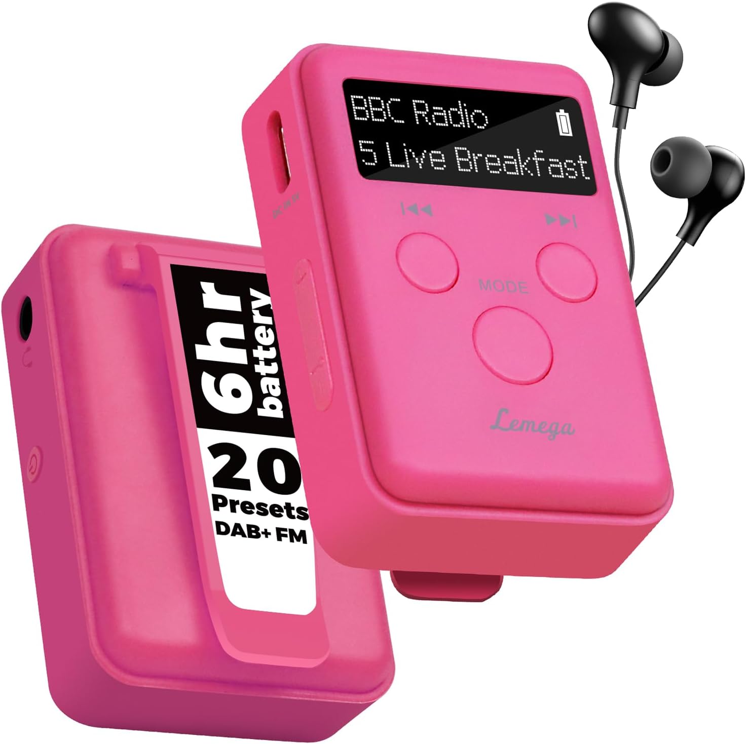 Lemega Mini Go Pocket DAB Radio