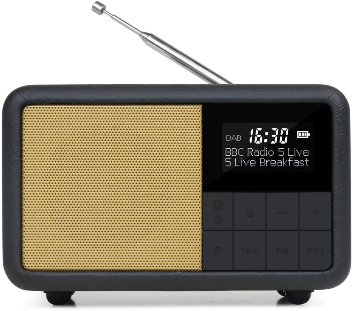 Lemega Class Compact Portable DAB Radio with Bluetooth
