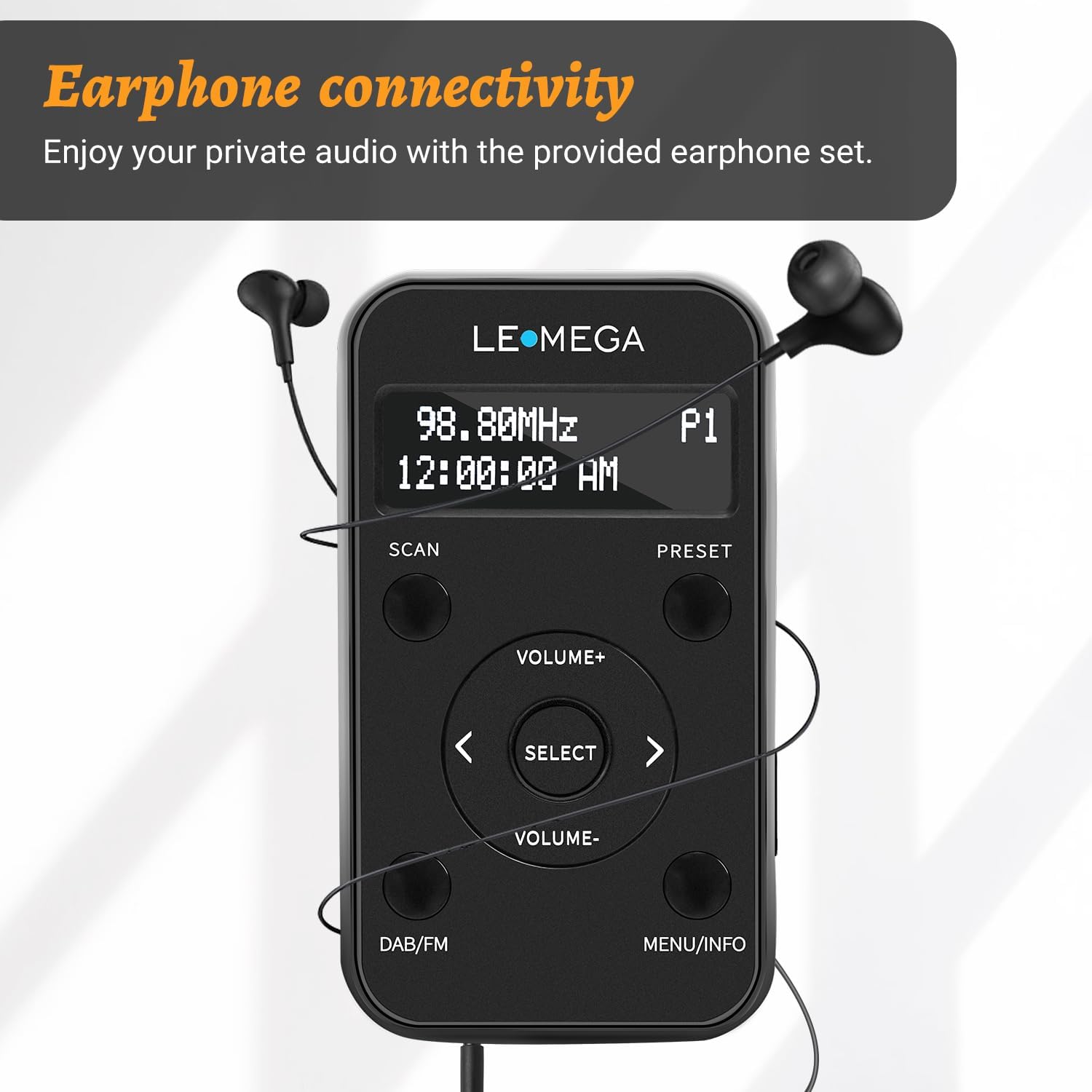 Lemega PR1L Pocket DAB Radio