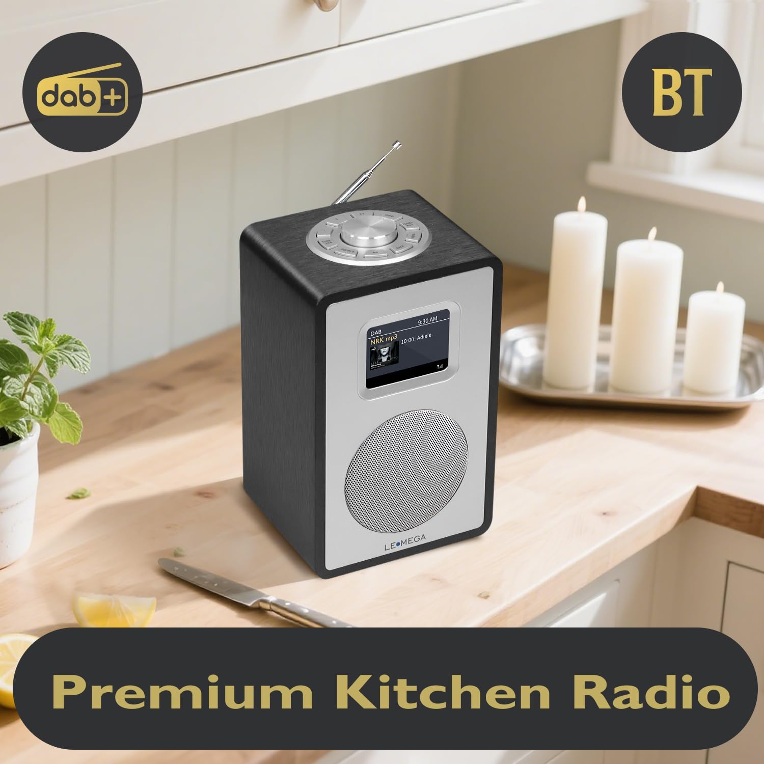 Lemega CR4+ Premium DAB Radio with Bluetooth