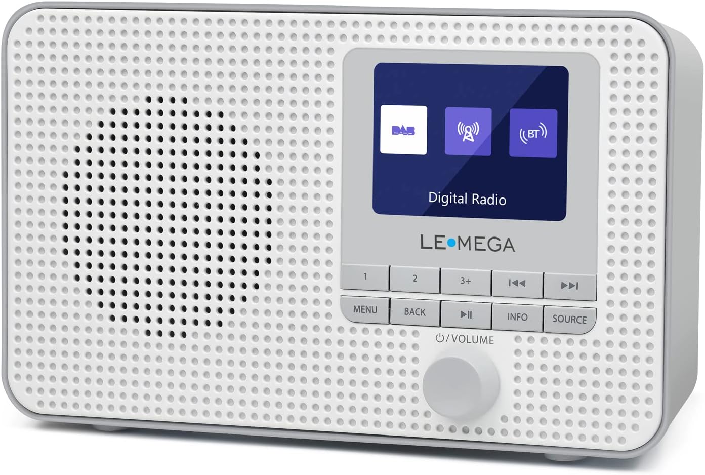 Lemega DR3 Colour Display DAB Radio with Bluetooth
