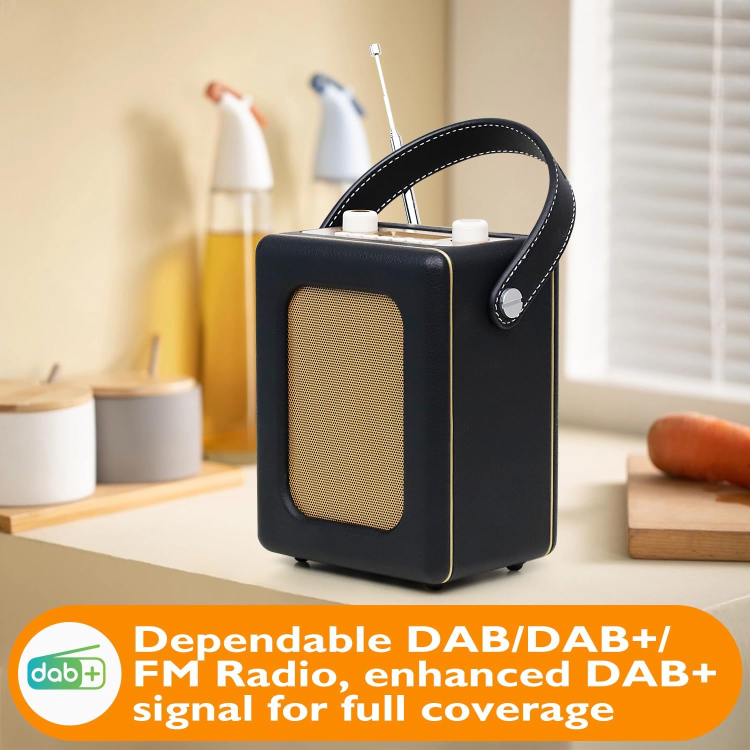 Lemega Class Classic Portable DAB Radio with Bluetooth