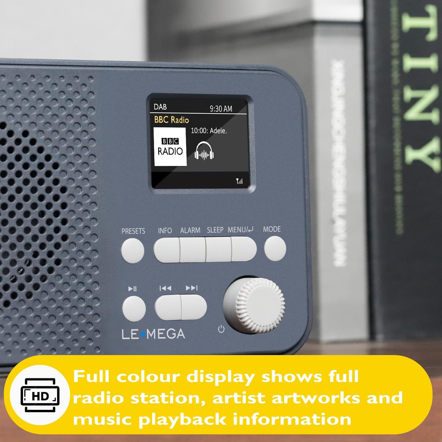 Lemega DAB GO Portable DAB Radio with Bluetooth