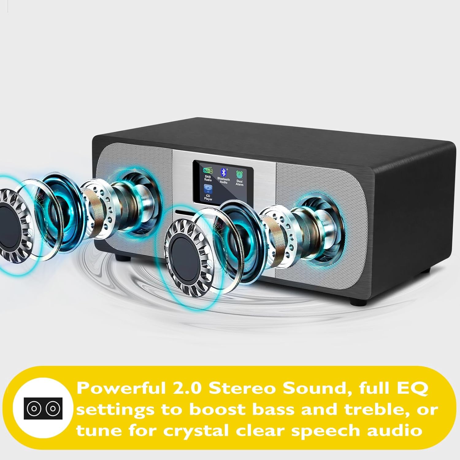 Lemega MSY6 CD Stereo System with DAB+ & Bluetooth