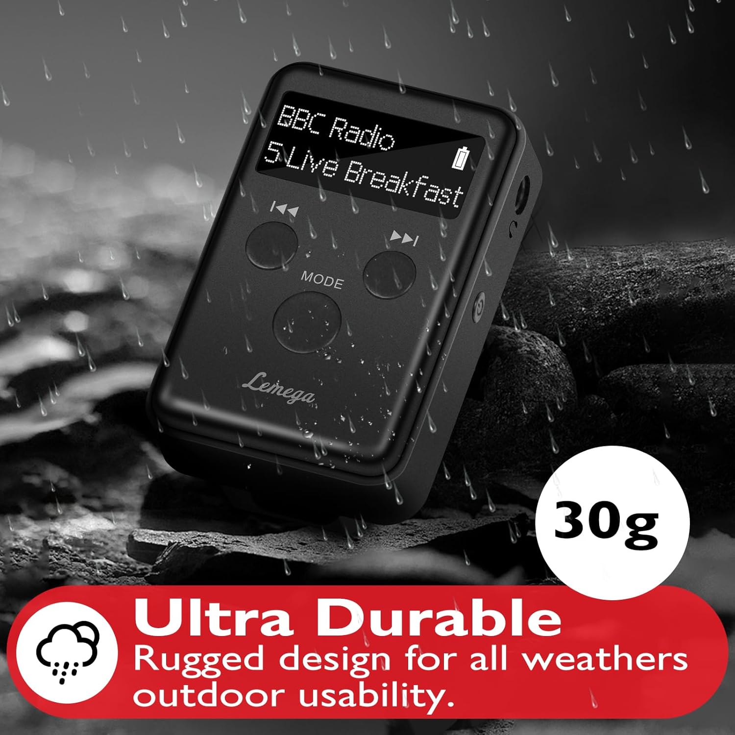 Lemega Mini Go Pocket DAB Radio