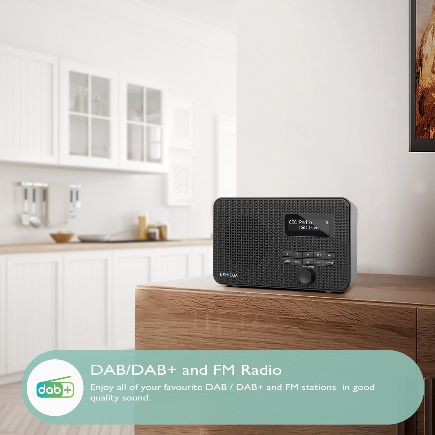 Lemega DR1S Bluetooth DAB Radio