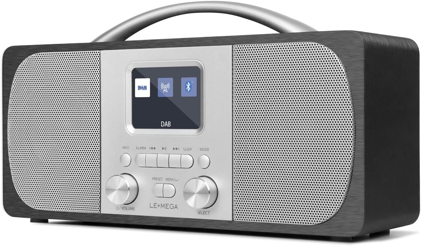 Lemega DR6 Stereo DAB Radio with Bluetooth