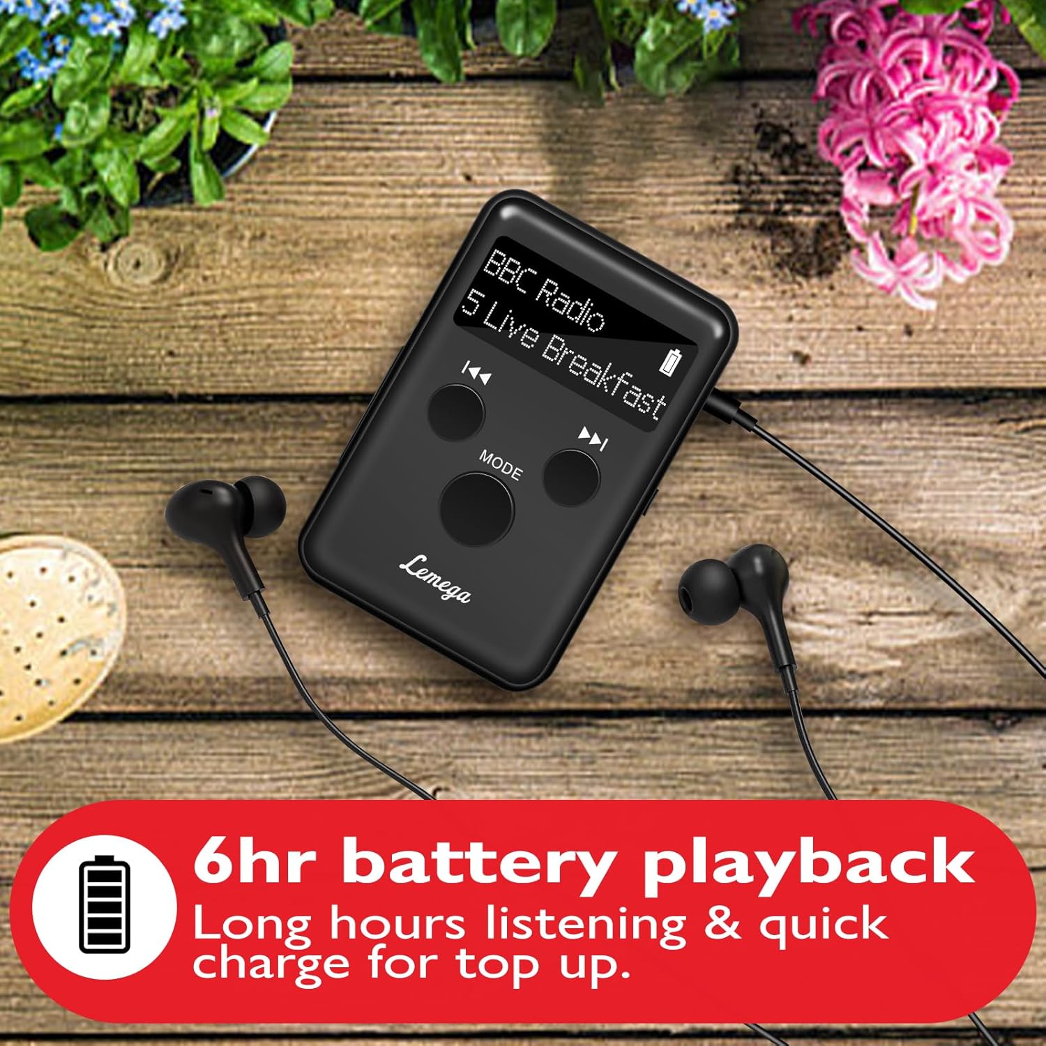 Lemega Mini Go Pocket DAB Radio