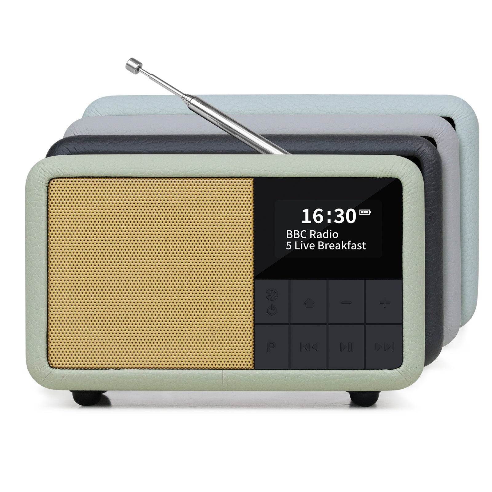 Lemega Class Compact Portable DAB Radio with Bluetooth