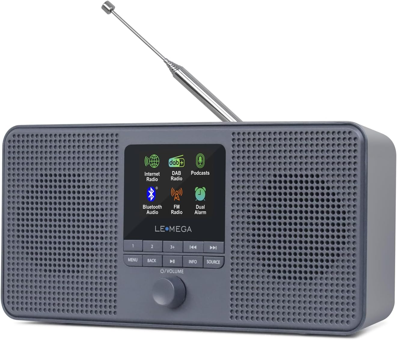 Lemega IR4S Stereo Internet Radio with DAB/DAB+ & Bluetooth