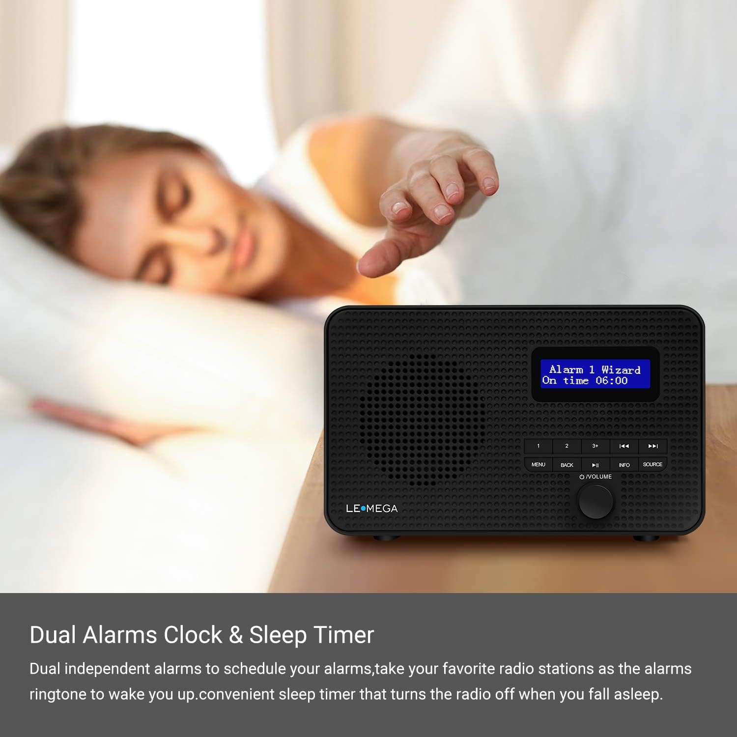 Lemega DR1 Compact DAB Radio