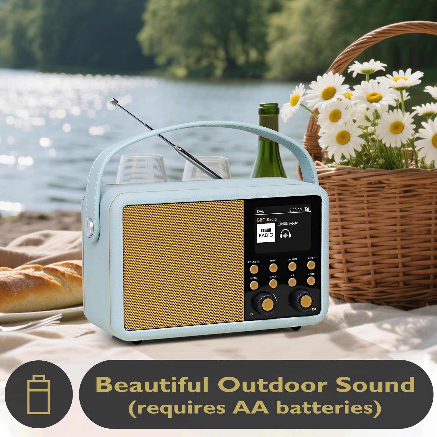 Lemega Class Finesse Portable DAB Radio with Bluetooth