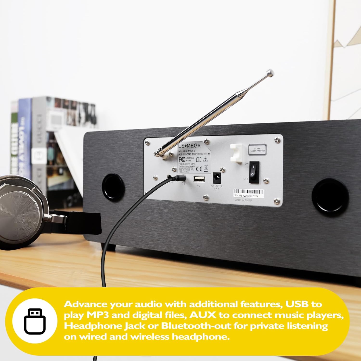 Lemega MSY6 CD Stereo System with DAB+ & Bluetooth