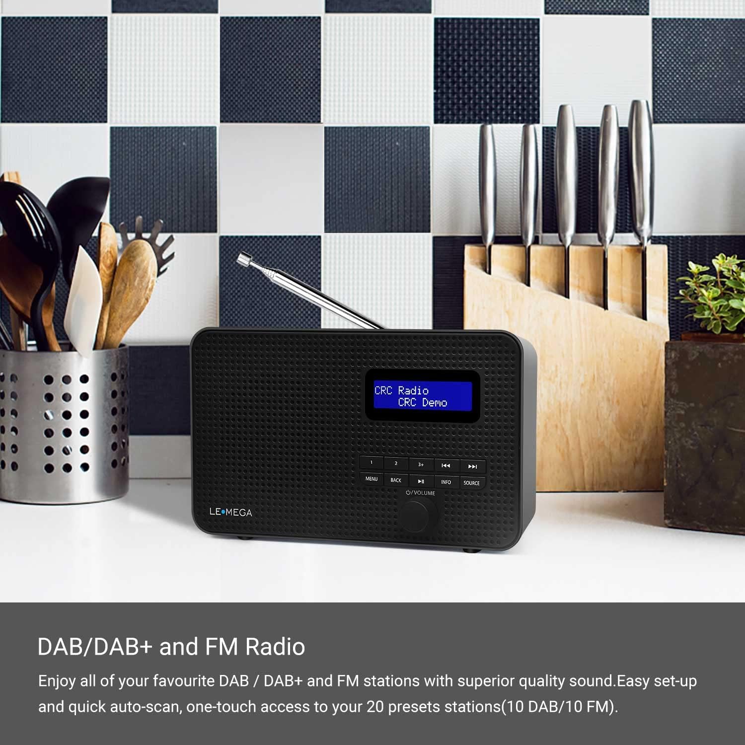 Lemega DR1 Compact DAB Radio
