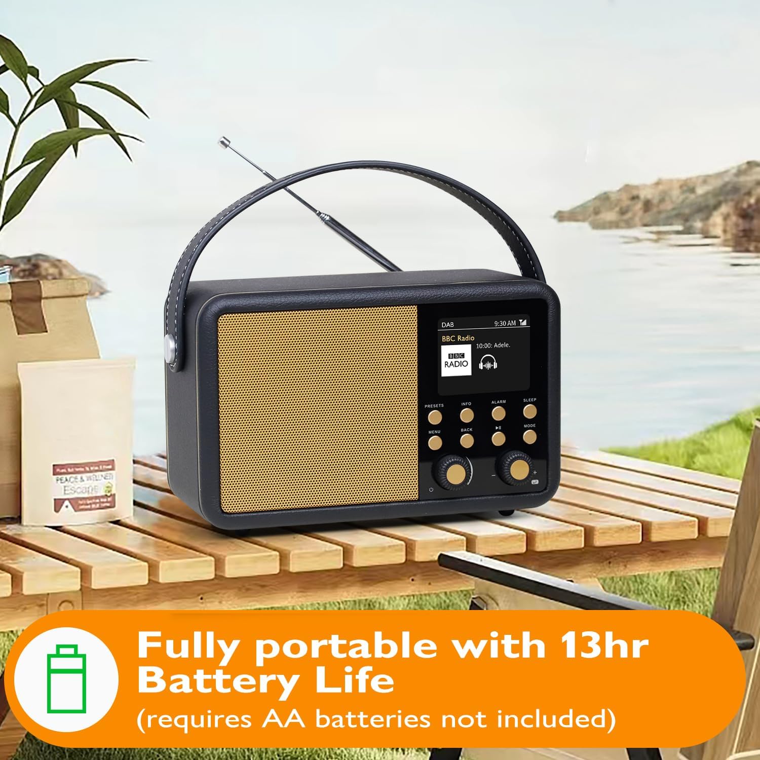 Lemega Class Finesse Portable DAB Radio with Bluetooth