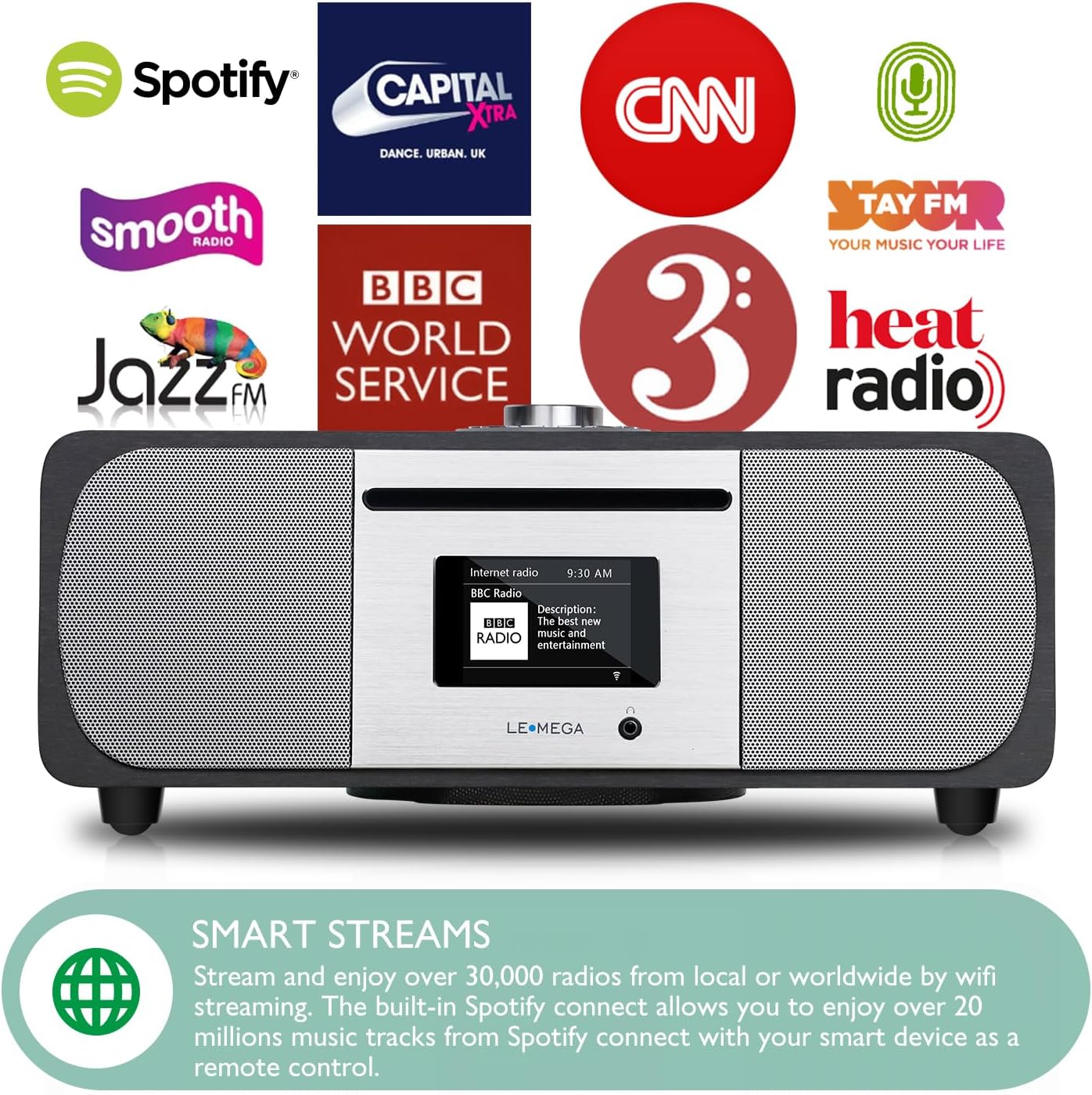 Lemega M5P+ CD & Internet Radio System